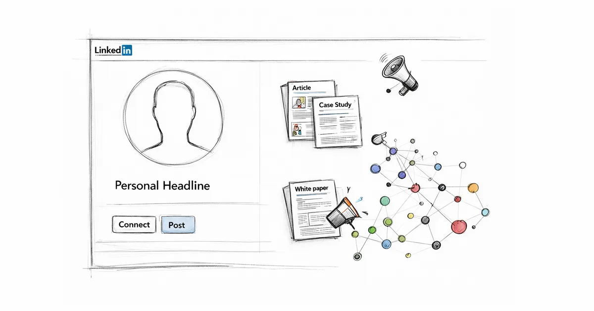 Hand-drawn diagram of a search results page showing ad placements, top organic results, and local search features.