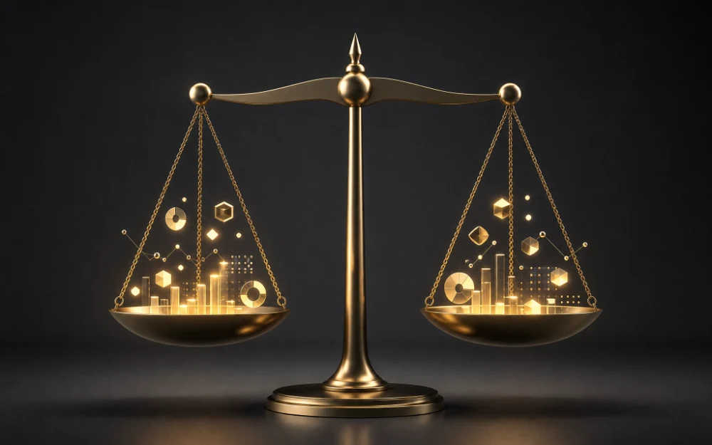 GDPR compliance balance scales - Gilkes Media