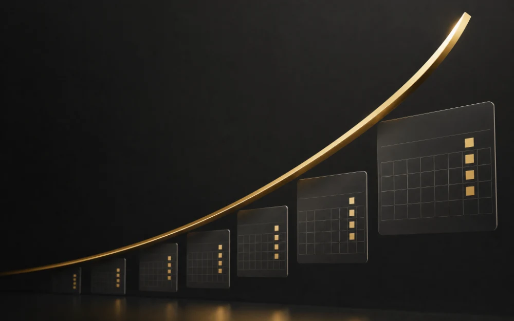 SEO growth over time - Gilkes Media