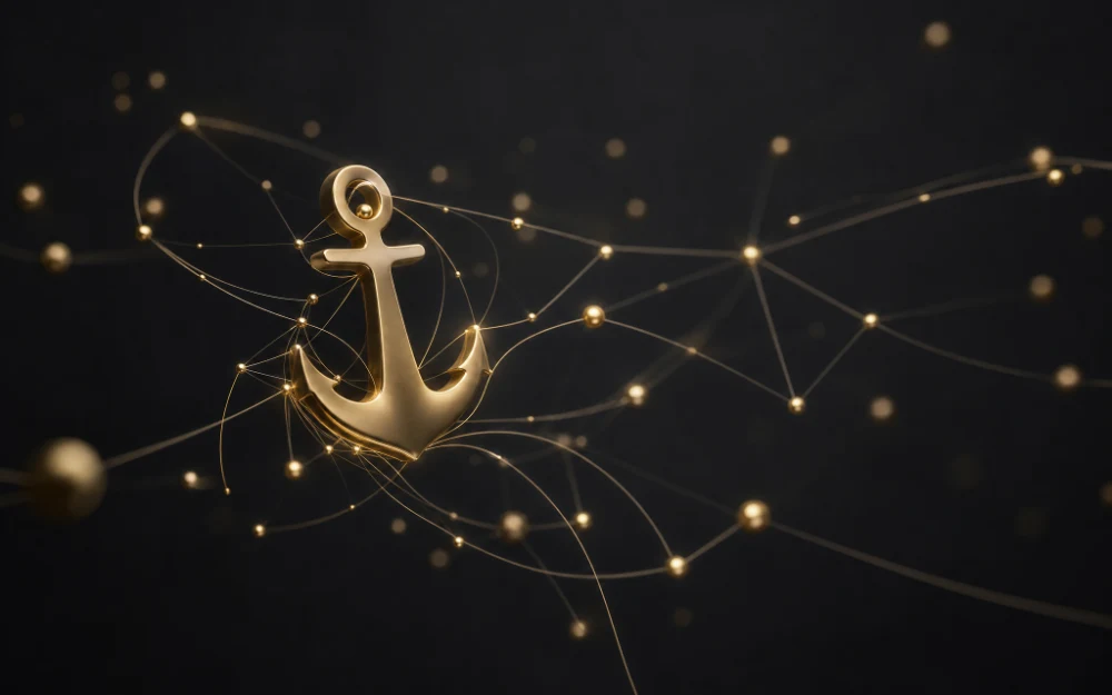 Anchor text connected nodes - Gilkes Media