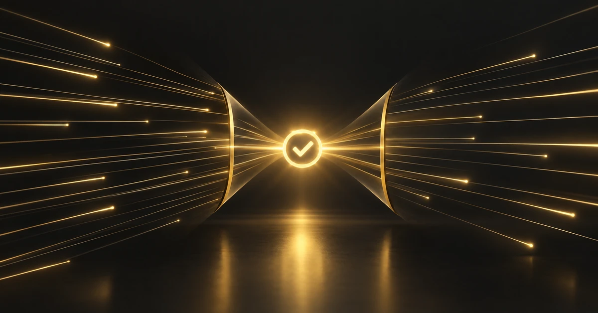 Abstract image representing vetting and choosing the right CRO agency